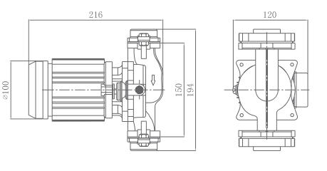 Tehnički crtež i dimenzije – AP-042