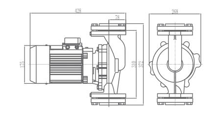 Tehnički crtež i dimenzije – AP-1501T
